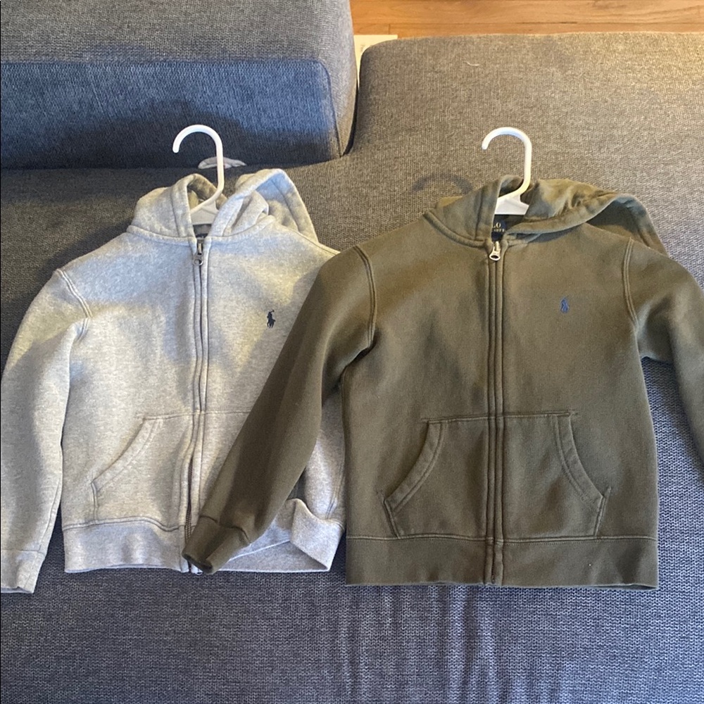 Polo by Ralph Lauren Gray and Green Jackets